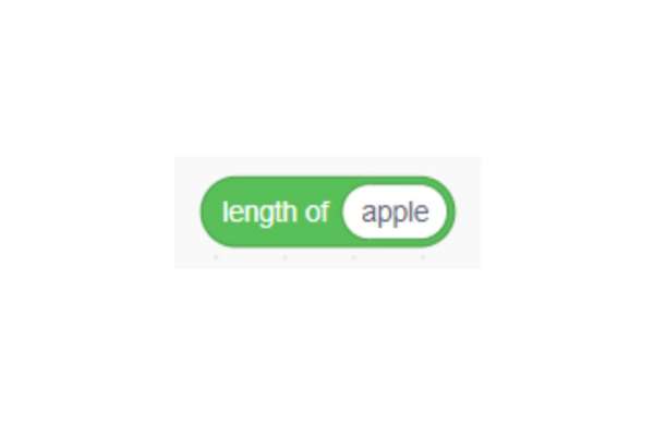“length of ()” Operator Block