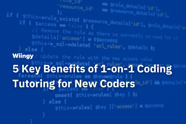 Benefits of 1-on-1 Tutoring for New Coders